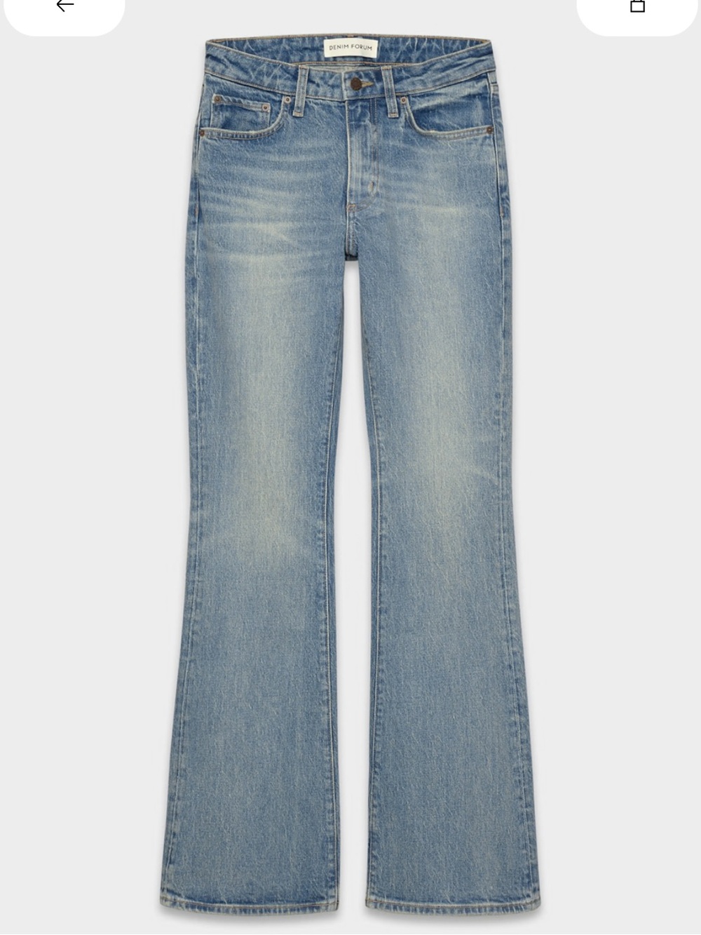 ARITZIA | denim forum denise flares